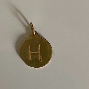 Helen Ficalora 14K Gold H Alphabet Charm